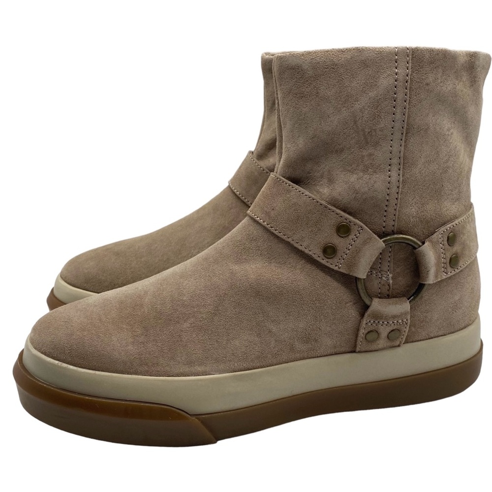 Free People Beige High-Top Sneakers